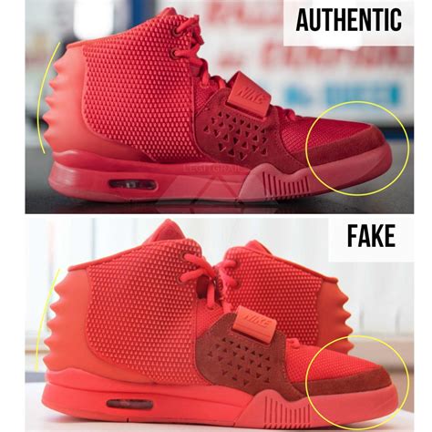 nike yeezy red october real vs fake|red october nike yeezys v2.